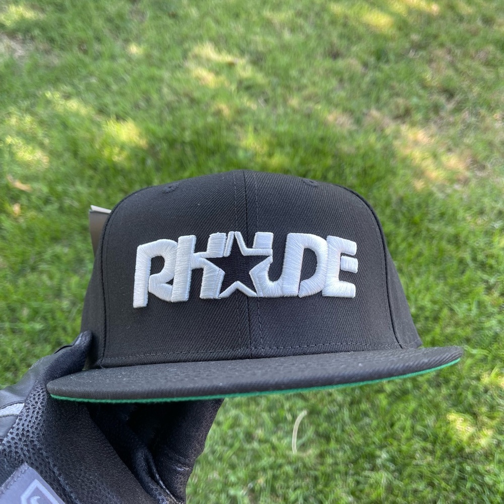 Rhude Starter Black Collection Hat New Snapback